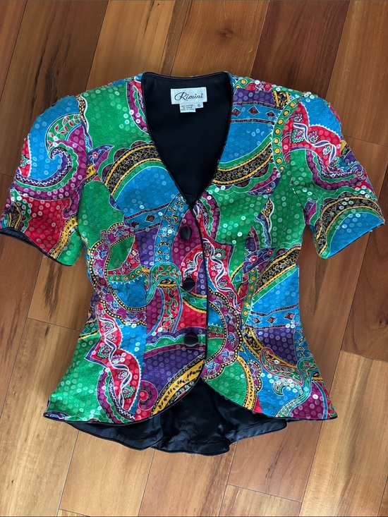 Rimini Jackets & Blazers - Vintage sequined jacket